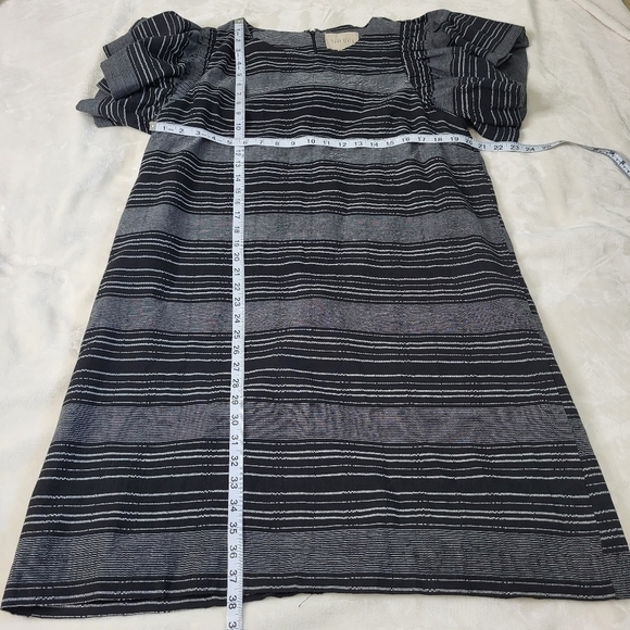 Anthropologie Moon River Denmark Dress. Size Large. Black & White. - Picture 4 of 10